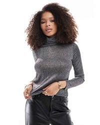 Vero Moda - Jersey Roll Neck Layering Top - Lyst