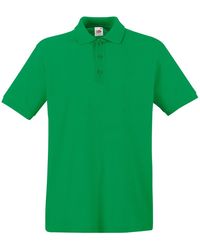 Fruit Of The Loom - Premium Short Sleeve Polo Shirt - Lyst