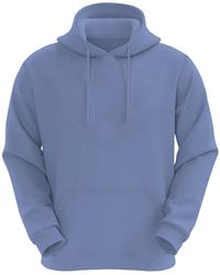 VR2 Denim - Plain Hoodie Long Sleeve Pullover - Lyst