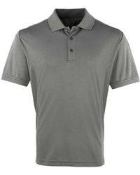 PREMIER - Coolchecker Pique Polo Shirt (Dark) - Lyst