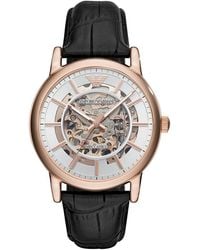 Emporio Armani - Luigi Watch Ar60007 Leather - Lyst