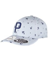 PUMA - Golf P110 Palms Pattern Snapback Flex Fit Cap 023059 02 - Lyst