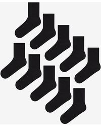 Penti - 10-Pack Ribbed Crew Socks - Lyst
