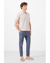TOMMY LIFE - Straight-Leg Gabardine Chino Trousers - Lyst
