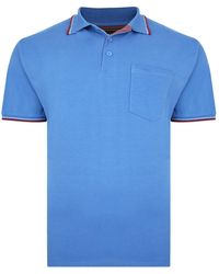 KAM Jeanswear - Kam Plus Size Polo Shirt Big And Tall T-Shirt - Lyst
