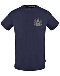 Aquascutum - Stitched Aldis Logo T-Shirt Cotton - Lyst