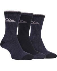 Storm Bloc - 3 Pairs Ladies Lightweight Breathable Hiking Socks With Arch Support - Lyst