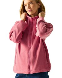 Regatta - Ladies Ashlynn Knitted Fleece Jacket (Slate Rose) - Lyst