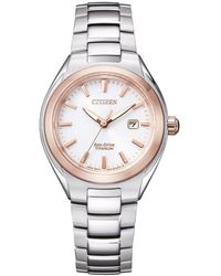 Citizen - Watch Ew2616-83A Titanium - Lyst