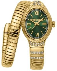 Roberto Cavalli - Rc5L151M0045 Ladies Crest Watch - Lyst