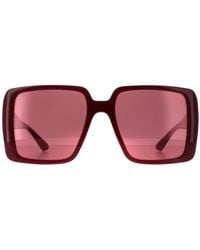 Gucci - Square Burgundy With Mirror Gg1692S - Lyst