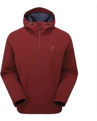 Sprayway - Lightweight Waterproof Hiking Jacket With Hood Half Zip Rain Shell Coat - Lyst