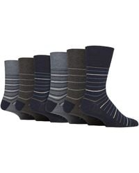 Gentle Grip - 6 Pairs Cotton Socks - Lyst