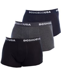 DC Shoes - Pack Of 3 Cotton Boxers For - Lyst