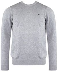Weekend Offender - Long Sleeve Napoli Sweaters Kwaw2001 Marl Cotton - Lyst