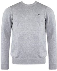 Weekend Offender - Long Sleeve Napoli Sweaters Kwaw2001 Marl Cotton - Lyst