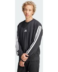adidas - Essentials 3-Stripes French Terry Sweatshirt - Lyst