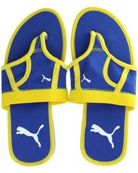 PUMA - Dandelionslip On Blue Synthetic S Flip Flops 348198 05 - Lyst