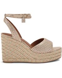 Kurt Geiger - Brixton Ankle Strap Wedge Heels - Lyst