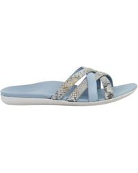 Vionic - Dava Sliders Leather - Lyst