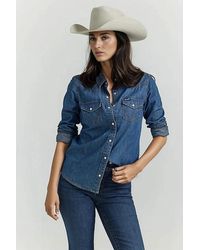 Wrangler - Retro Denim Shirt - Lyst