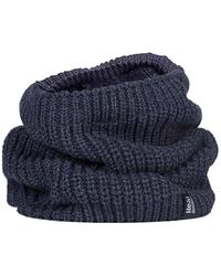Heat Holders - Fleece Lined Chunky Knit Thermal Neck Warmer - Lyst