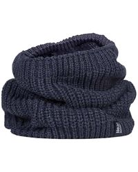 Heat Holders - Fleece Lined Chunky Knit Thermal Neck Warmer - Lyst