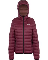 Regatta - Ladies Marizion Hooded Padded Jacket (Dark Pimento) - Lyst