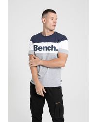 Bench - 'Tolkien' Cotton Colour Block T-Shirt - Lyst