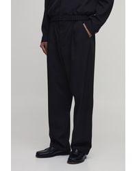 BoohooMAN - Tailored Wide Leg Pleat Front Co-Ord Trousers - Lyst
