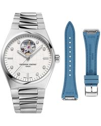 Frederique Constant - Frédérique Highlife Heart Beat Watch Fc-310Sd2Nh6B Stainless Steel (Archived) - Lyst