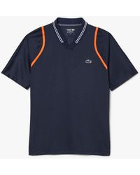 Lacoste - Tennis X Daniil Medvedev Poloshirt In Blauw - Lyst