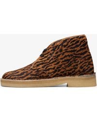 Clarks - Desert Boot Tortoiseshell Boots - Lyst