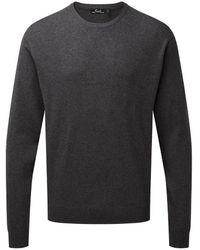 PREMIER - Adults Cotton Rich Crew Neck Sweater - Lyst