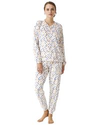 J And J Brothers - Long Sleeve Pajamas Jjbdp0200 - Lyst