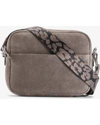 Clarks - Kierra Strap Dark Suede Bag - Lyst