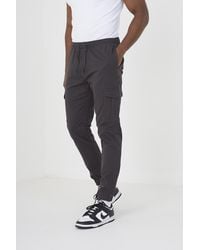 Brave Soul - 'Fine' Cotton Twill Cargo Trousers - Lyst