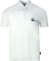 Aquascutum - Aldis Brand London Logo Polo Shirt Cotton - Lyst