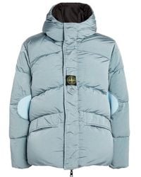 Stone Island - Nylon Metal Reversible Padded Coat - Lyst