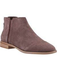 TOMS - Rylie Leather Boots - Lyst