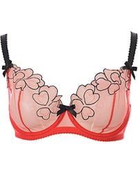 Agent Provocateur - Maysie Sheer Demi Bra - Lyst