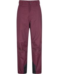 Mountain Warehouse - 'Gravity' Short Ski Pants Waterproof Adjustable Braces Winter Trousers Nylon - Lyst