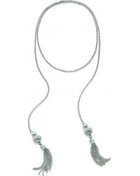 Folli Follie - 1N17F007 Ladies Necklace Sterling - Lyst