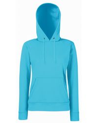 Fruit Of The Loom - Ladies Lady Fit Hooded Sweatshirt Hoodie - Lyst