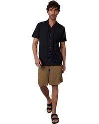 Threadbare - Crochet Trim Short-Sleeved Shirt - Lyst
