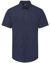 PREMIER - Supreme Oxford Short-Sleeved Formal Shirt - Lyst