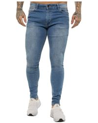 Enzo - | Skinny Jeans Met Superstretch Voor - Lyst