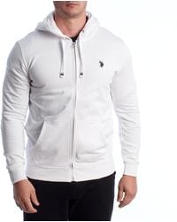U.S. POLO ASSN. - Hoodie With Zipper 67931 - Lyst