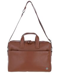 Brampton London - 'Commandeer' Real Leather Laptop Bag - Lyst