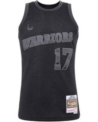 Mitchell & Ness - Nba Golden State Warrior #17 Mullin Vest Cotton - Lyst